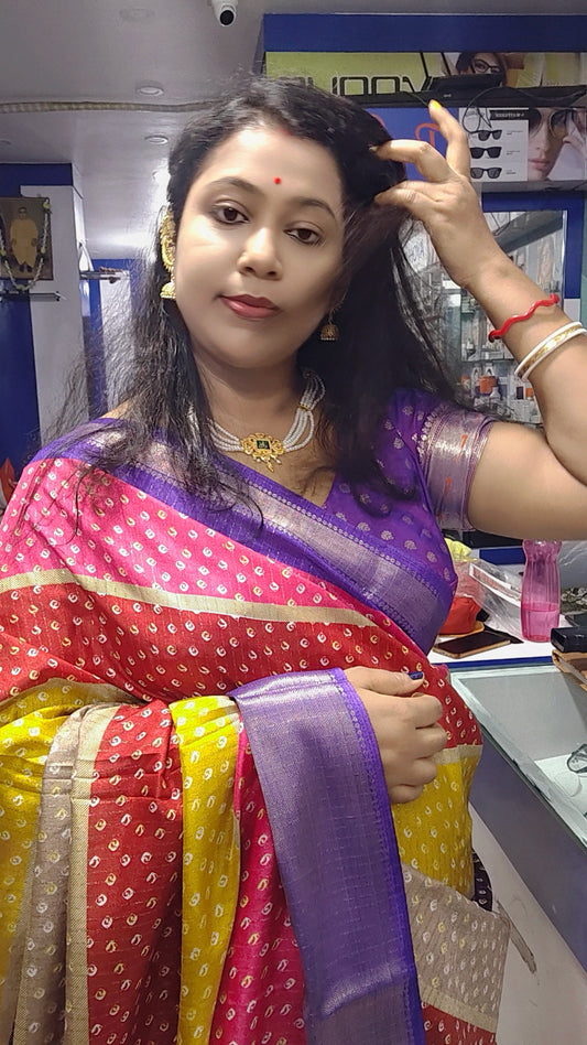 Churni Bapta Silk Saree